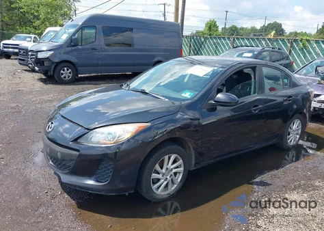 2012 Mazda Mazda3 I Touring from USA, damaged, VIN JM1BL1V81C1565828